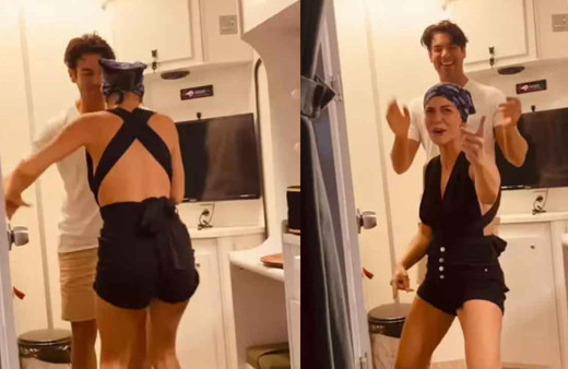 Demet Özdemir ile Şükrü Özyıldız dans etti, sosyal medya yıkıldı!