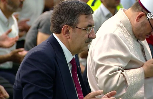 15 Temmuz şehitleri Beştepe Millet Camisi'nde dualarla anıldı