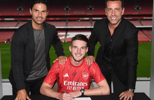 West Ham'dan ayrılan Declan Rice, Arsenal’e imzayı attı!