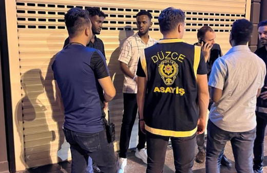 Düzce'de yabancı uyruklu 25 şahıs deport edilecek!