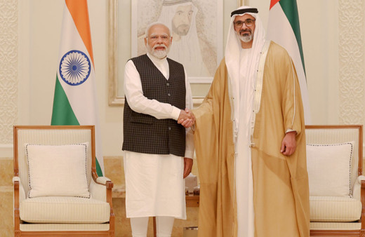 Hindistan Başbakanı Birleşik Arap Emirlikleri'nde!
