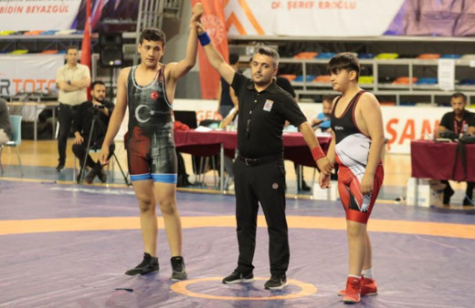 Şanlıurfa’da U11-U13 Türkiye Güreş Şampiyonası başladı