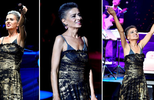 Yıldız Tilbe Bodrum'da hayranlarını mest etti!