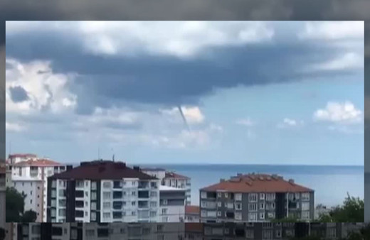 Ordu'da denizin üzerinde son birkaç günde iki kez hortum görüldü!