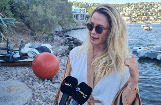 Ünlü sunucu Gül Gölge, denizdeyken neye uğradığını şaşırdı: 10 saniye boyunca afalladım