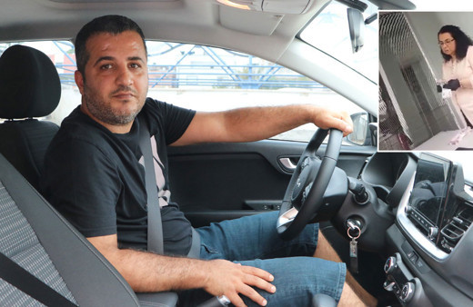 Sıfır otomobil için elden 60 bin lira aldılar araç sahibi o anları kayda aldı