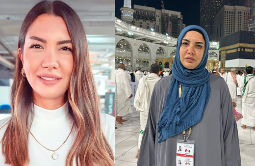 'Umre' fotoğrafı bir anda gündeme oturdu! Fulya Öztürk'ten açıklama