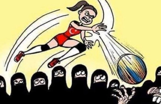 Melih Altınok, 'filenin sultanları bir Ebrar'a kurban gitti' dedi olay karikatüre tepki gösterdi meğer o isim