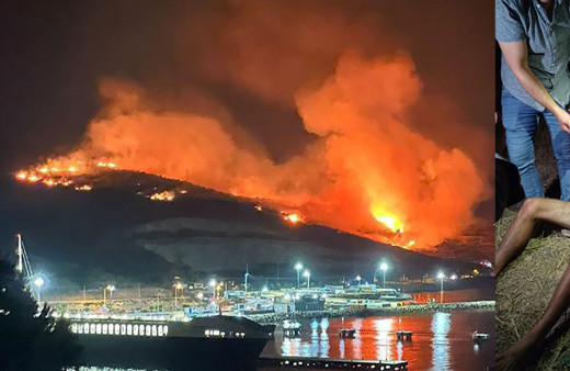 Çeşmede orman yangını! Ormanı ateşe veren kundakçı gözaltına alındı