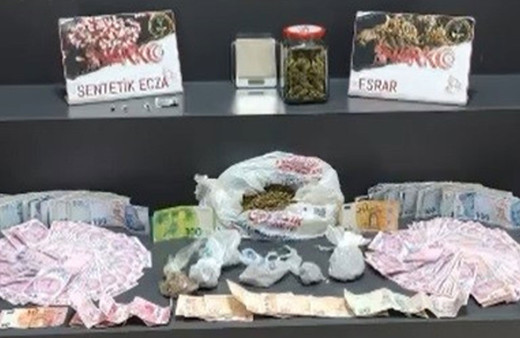 İzmir'de uyuşturucu operasyonu! 4 kişi tutuklandı!