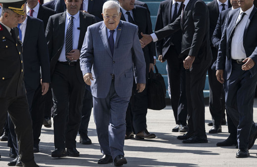 Filistin Devlet Başkanı Mahmut Abbas Ankara'ya geldi