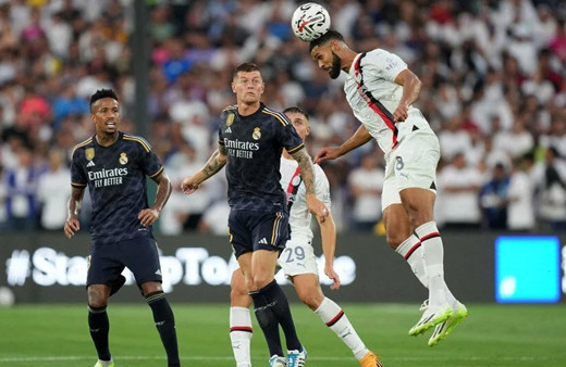 Real Madrid-Milan maçında gol düellosu! Arda Güler yedek kulübesinde görüntülendi