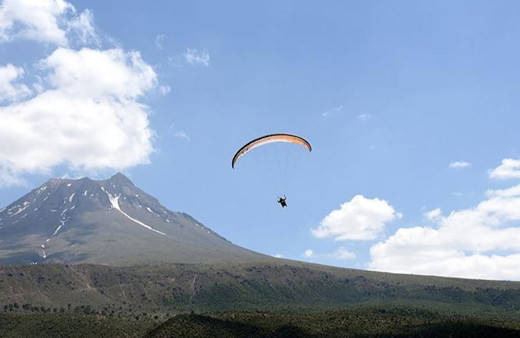 Yamaç Paraşütü Dünya Kupası! 130 sporcu Hasan Dağı'ndan uçacak!