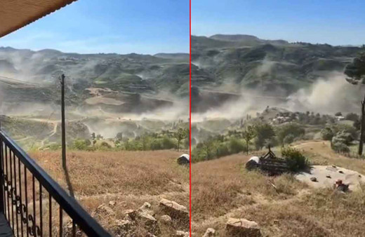 Adana'da korkutan deprem! Her yer toz duman oldu, ürküten görüntüler: "Allah'ım ne oldu böyle..."