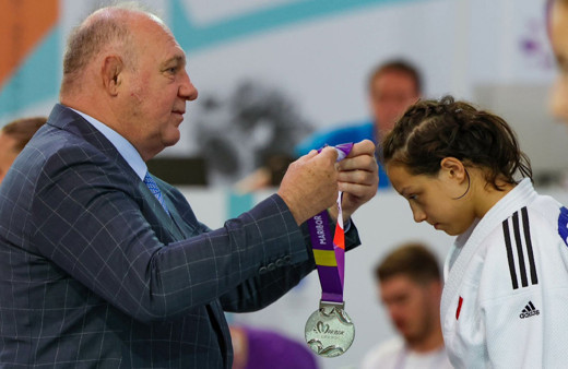 Milli judocu Begümnaz Doğruyol, EYOF'ta gümüş madalya kazandı!