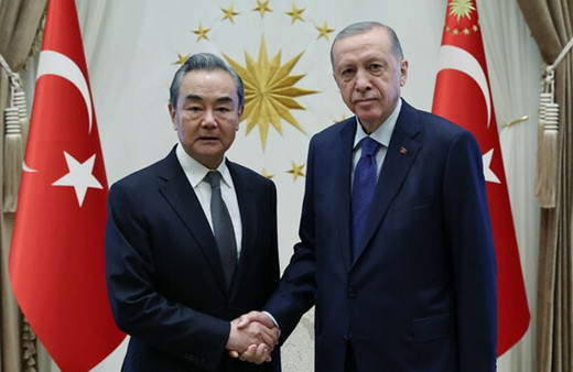 Cumhurbaşkanı Erdoğan, Çin Dışişleri Bakanı Wang Yi ile görüştü