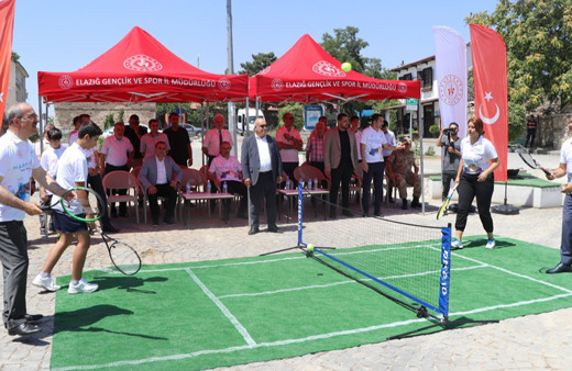 Harput Kupası Tenis Turnuvası, Elazığ'da başladı!