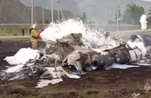 Rusya’da helikopter düştü! 6 kişi hayatını kaybetti!