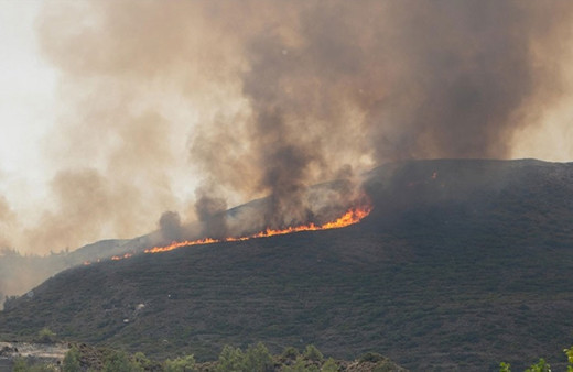 Yunanistan'daki şiddetli yangınlara ilişkin "durum daha iyi" açıklaması