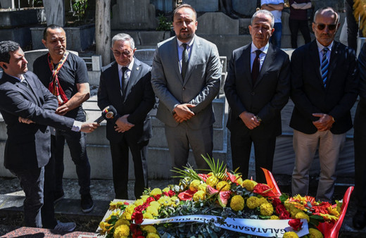 Ali Sami Yen, vefatının 72. yıl dönümünde kabri başında anıldı