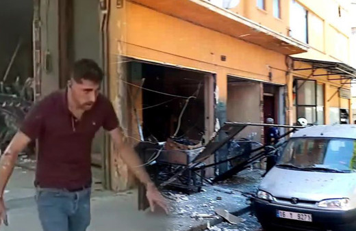 Bursa'da fabrikada patlama... Boya kazanı bomba patladı, ortalık savaş alanına döndü! İşte ilk görüntüler...