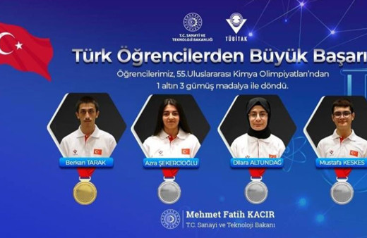Türk öğrenciler iki büyük olimpiyattan madalyalarla döndü!