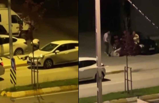 Genç kadının çığlıkları sokağı inletti! Dehşet anları kamerada: "Bırak beni artık"