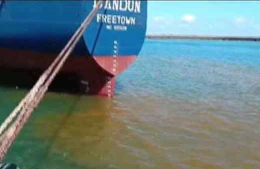 Bartın'da denizi kirleten kuru yük gemisine 3,8 milyon lira ceza kesildi!