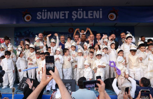 Ankara'da 2023 çocuk için sünnet şöleni yapıldı!
