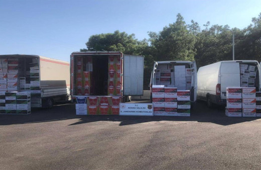 Adana'da makaron operasyonu! 1.5 milyon TL değerinde makaron ele geçirildi