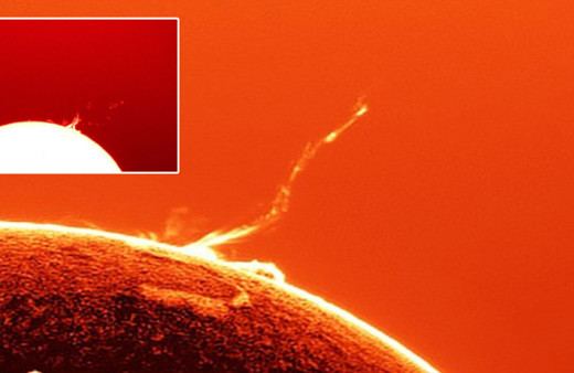 Beklenen güneş patlamalarının ilki gerçekleşti! Dünyanın 20 katı büyüklüğünde!