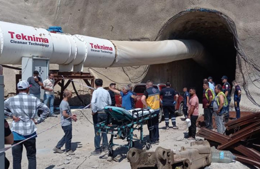 Manisa'da hızlı tren şantiyesinde gaz sızıntısı! İşçiler baygın halde bulundu