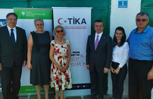 TİKA, Hırvatistan'da "reçel üretim hattı" kurdu