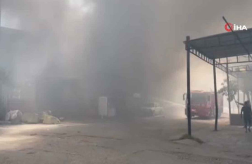 Osmaniye'de temizleme tesisinde tanker patladı, yangın çıktı: 2 yaralı