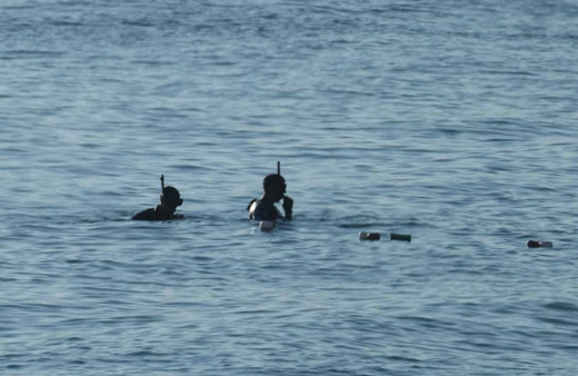 Şile sahilinde bulunan top mermileri fünyeyle patlatıldı