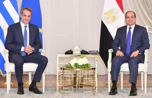 Yunanistan-Mısır yakınlaşması! Miçotakis, Sisi ile görüştü!
