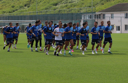 Trabzonspor'da yeni sezon hazırlıkları devam ediyor