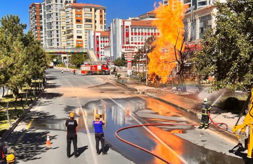 Niğde'de doğal gaz boru hattında patlama: 1 yaralı!