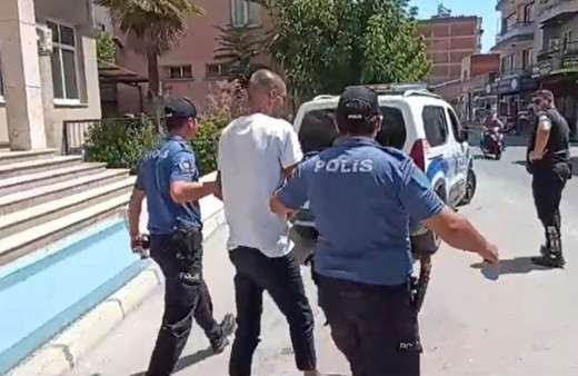 İzmir'de 200 metre kablo çalan kişi tutuklandı