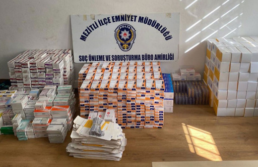 Mersin'de sahte ilaç ürettikleri öne sürülen 2 kişi yakalandı!