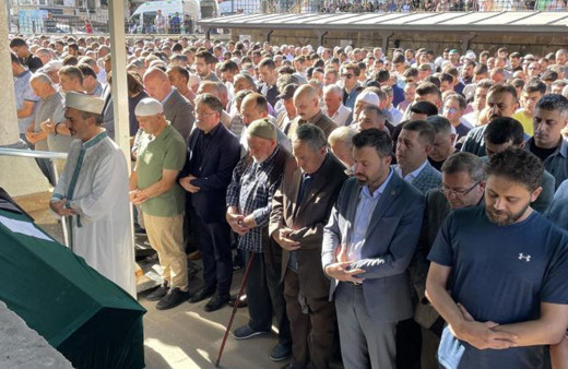 Eski Yozgat Milletvekili Başer'in trafik kazasında ölen ağabeyi toprağa verildi