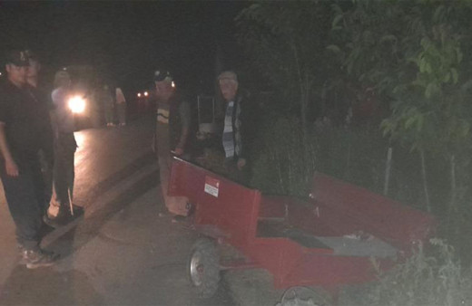 Alkollü sürücü facia yarattı! Tarım aracına çarptı, iki kişi yaralandı