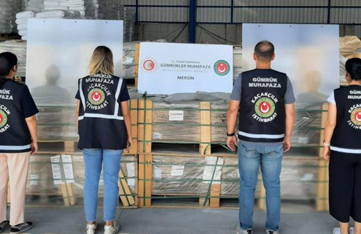 Gümrükte ele geçirildi tam 265 ton! 6 milyon TL vergi kaybı önlendi