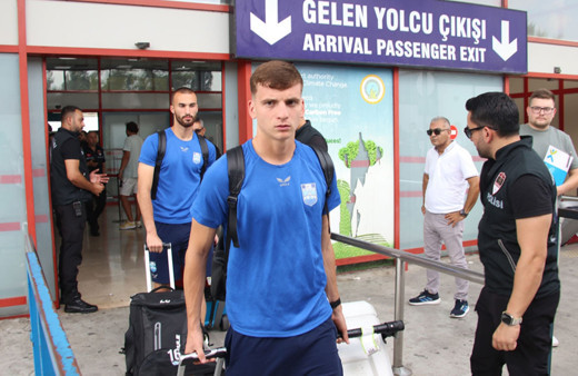 Yukatel Adana Demirspor'a yarın konuk olacak Osijek, Adana'ya geldi!