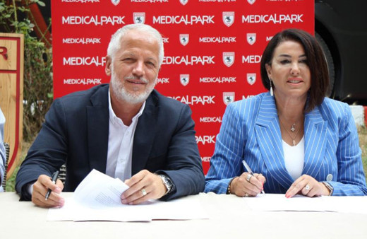 Samsunspor Basketbol ile Medical Park arasında sponsorluk anlaşması!