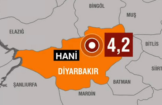 Diyarbakır'da deprem oldu! AFAD depremin büyüklüğünü açıkladı