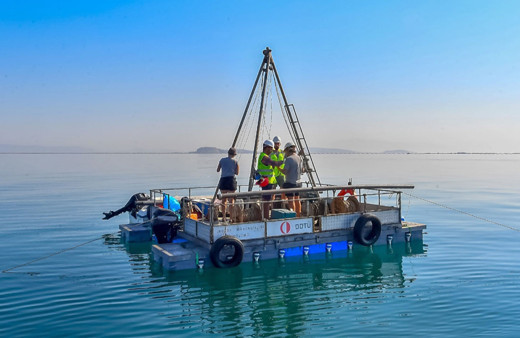 İzmir Körfezi'ndeki 30 noktadan depremsellik çalışması için karot örneği alındı!