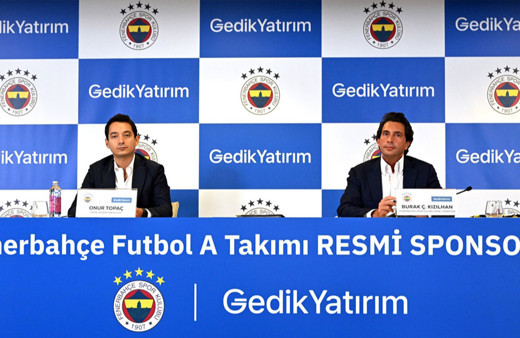 Gedik Yatırım, Fenerbahçe Futbol Takımı'nın konç sponsoru oldu