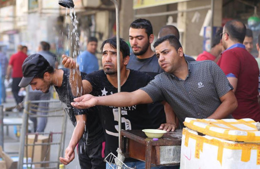 Bağdat'ta termometreler 50 dereceyi gösterdi!