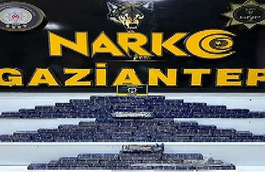 Gazinantep'te uyuşturucu operasyonu! 29 kilo 500 gram eroin ele geçirildi